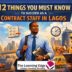 Contract staff success in Lagos - Nigerian professionals demonstrating workplace productivity, adaptability, and career growth