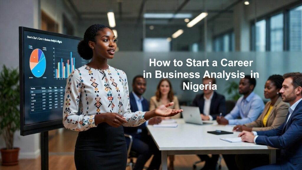 how to start a career in business analysis in Nigeria